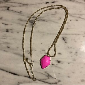 Magenta necklace